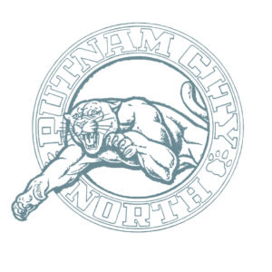 Putnam City North panther logo illustration.