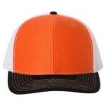 Orange/ White/ Black