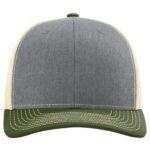 Heather Grey/Birch/ Army Olive