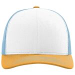 White/ Columbia Blue/ Yellow